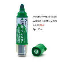 (3.2mm Green) Japan POLIT Whiteboard Marker V WBMAVBM-M High Cap