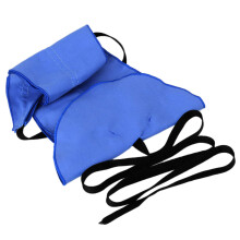 Bqlzr azul super macio tenor saxofone corporal puxado atrav   s do material de microfibra
