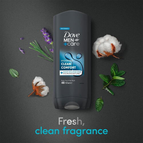 Dove Dove Men Clean Comfort Duschgel 400ml 2