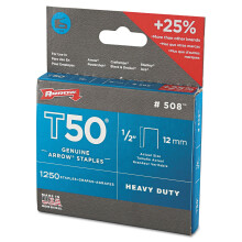 Arrow 50824 T50 Hochleistungsklammern, 1/2-Zoll-Bein (Arr50824)