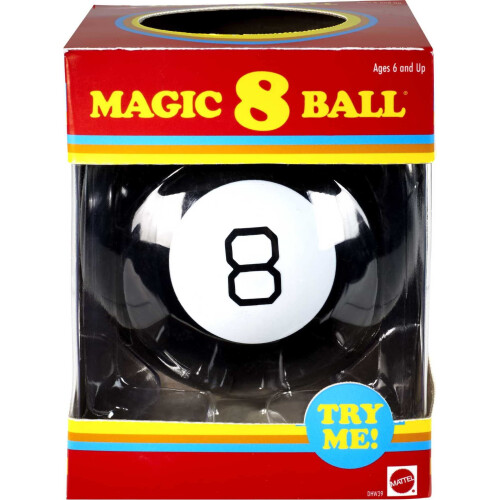 Mattel Games Magic 8 Ball                                                         ,