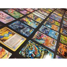 Pokemon TCG : 100 Karten LOT Rare COM/UNC Holo & Garantiert EX MEGA OR Full Art