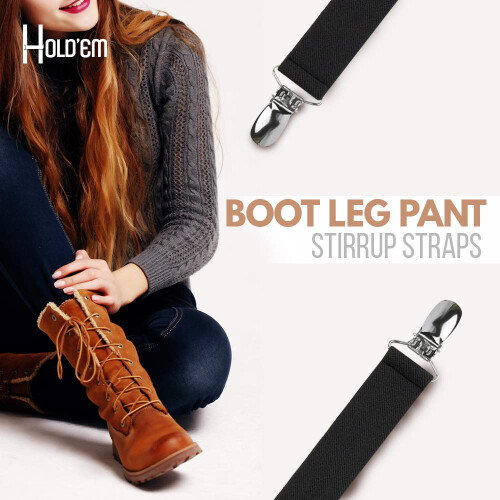 Buxom HoldEM Boot Straps Ελαστικά Ρυθμιζόμενα Στελέχη Παντελονιών 3/4"-4" 2