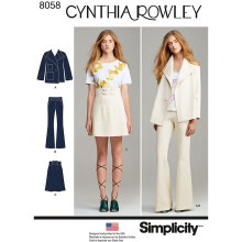 Simplicity Patterns Misses' dragt adskiller Cynthia Rowley Collection St?rrelse: P5 (12-14-16-18-20) 8058