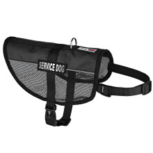Dogline N0250-1-0210 Ham pentru vesta pentru cini de serviciu mic/13"""" x 16"""" negru