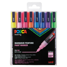 Set di pennarelli acrilici Posca con glitter assortiti