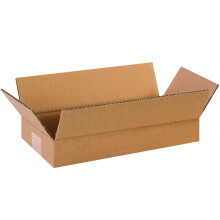 BOX USA 25 kusov dlh ch vlnit ch kart nov ch krab c s rozmermi 30,5 cm D x 15,5 cm x 5 cm V Kraft, preprava, balenie a stahovanie