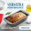 Farberware Conjunto de assadeiras para bolo de carne/antiaderente Farberware Bakeware dois cinza de 9 x 5 polegadas 3