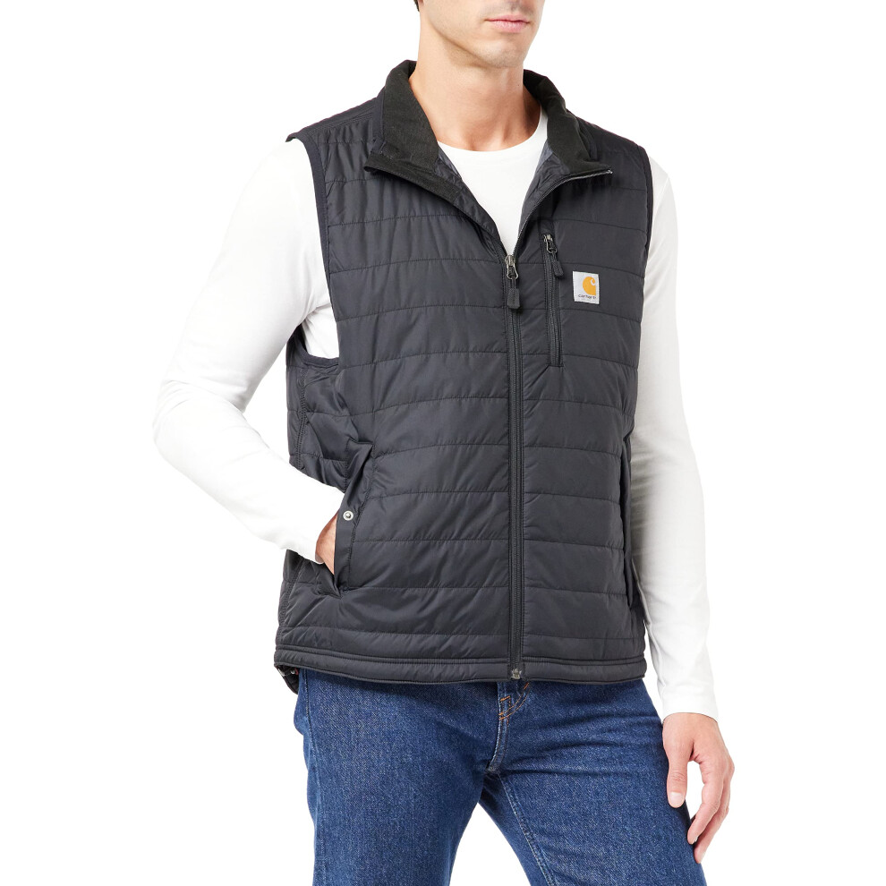 carhartt mens Rain Defender Relaxed Fit Lightweight Insulated Vest Out