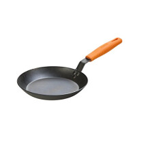 Lodge Manufacturing Company CRS10HH61 Pfanne aus Karbonstahl, 25,4 cm, Schwarz/Orange