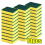 (20pcs) Kitchen Dishwashing Soft Household Cleaning Sponge 9