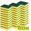 (20pcs) Kitchen Dishwashing Soft Household Cleaning Sponge 11