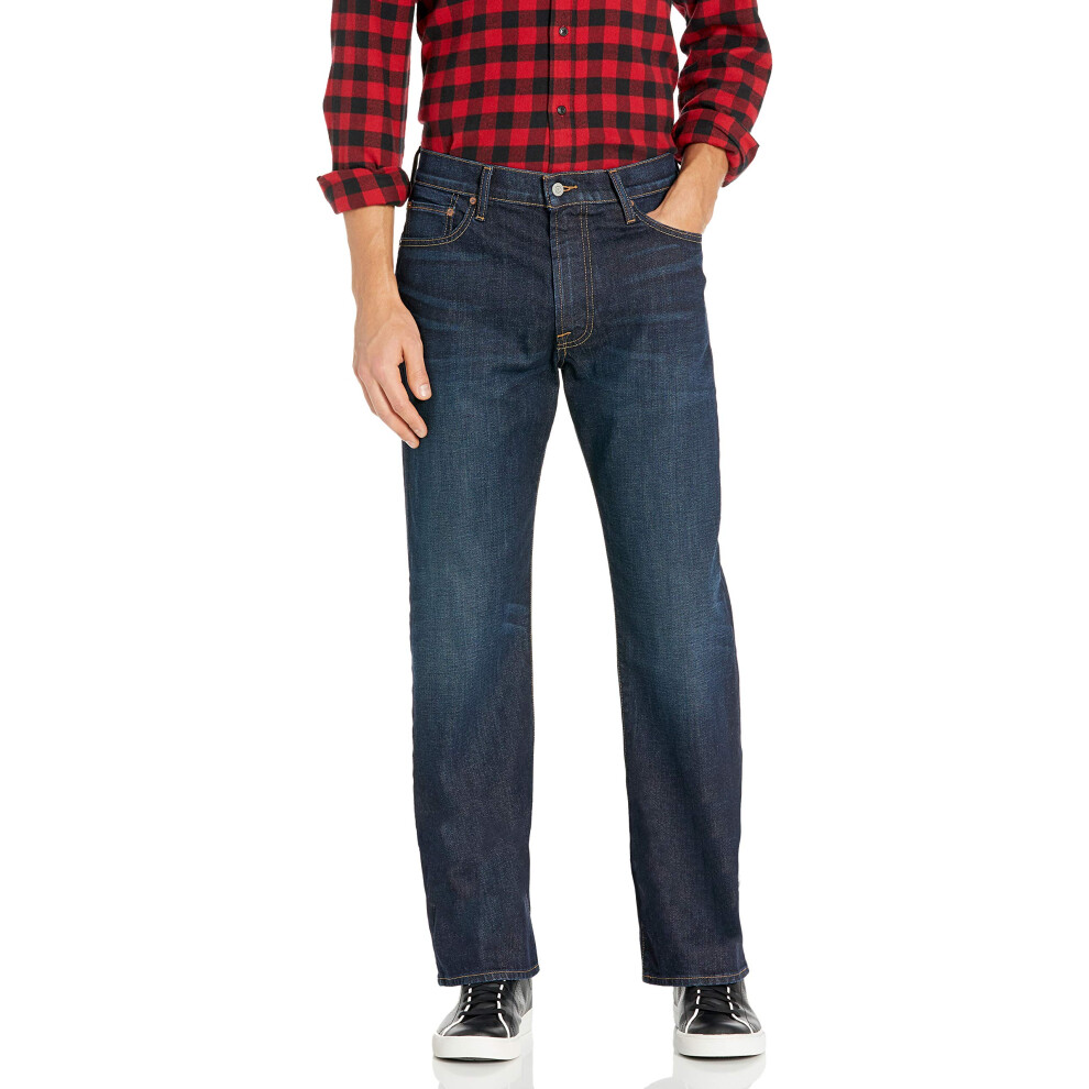 Jean droit d   contract    Lucky Brand 181 pour homme, Oceanside, 29 l x 32 L