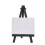 Eboot 12 stykker 6.25 tommer mini tr? display -staffeli sort 3