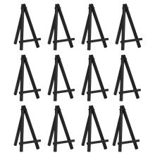 Eboot 12 stykker 6.25 tommer mini tr? display -staffeli sort