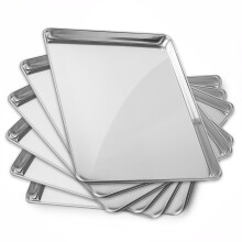 GRIDMANN 15" x 21" Bandeja de Cozimento em Alumínio Comercial - 6 Pans
