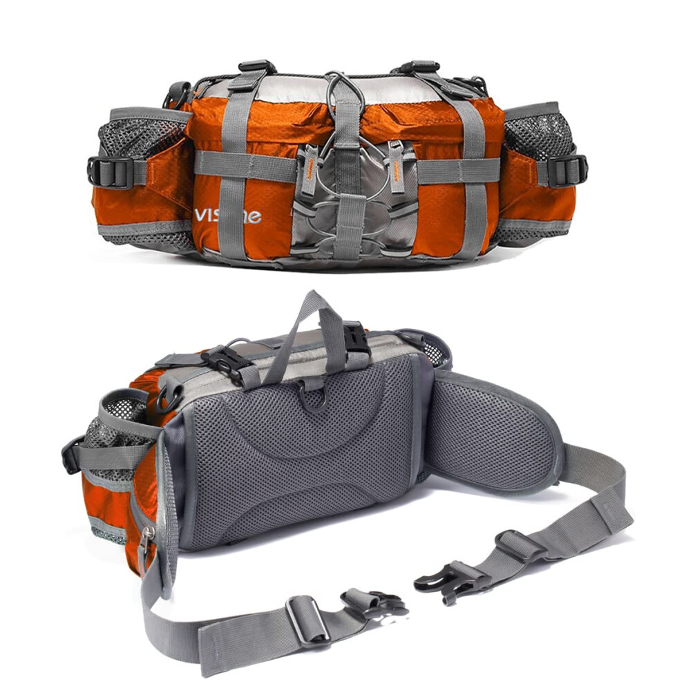 Bp Vision Outdoor Fanny Pack Hiking Camping Biking Waterproof Waist Pa