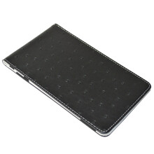 On Par Premium Golf Scorecard Holder - Ostrich Black/White