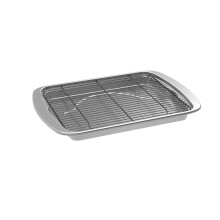 Nordic Ware Ovn spr?d bageplade 17,10 x 12,40 x 1,40 tommer Naturlig