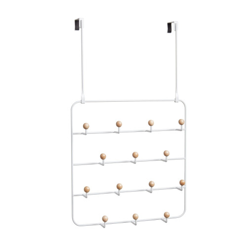 Umbra Umbra Estique Over-The-Door Multi-Use Organizer  White