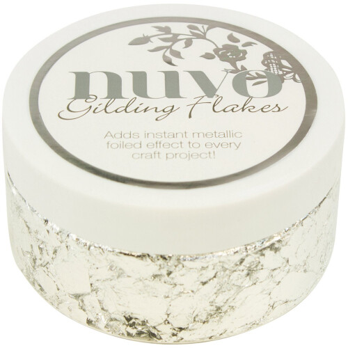 Tonic Studios 851N Gilding Flakes-Silver Bullion (200Ml)