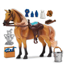 Sunny Days Entertainment | Quarter Horse ?e ????t? ?ef???, ?ea??st??? ??? ?a? 14 a?es???? pe??p???s?? | Blue Ribbon Champions Deluxe Toy Horses