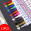 (Red) 12 Color White Waterproof Rubber Permanent Paint M 3