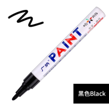 (Black) 1pcs Waterproof Markers Pen Cars Wheel Tire Oily T