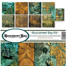 Reminisce BCB-200 Buccaneer Bay Scrapbook-Sammelset