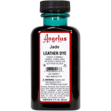 Angelus Leather Dye- Flexible Leather Dye for Shoes Boots Bags Crafts Furniture & More Jade 3oz
