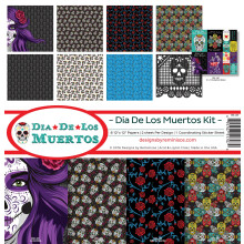 Reminisce DDL-200 Dia De Los Muertos Scrapbook-Sammelset