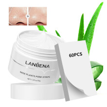 Mererke_Pretty Mitesserentferner Schwarze Maske Aktivkohlemaske Abziehmaske Gesichtsporenreiniger Reinigende Gesichtsmaske Nasenstreifen 30 ml