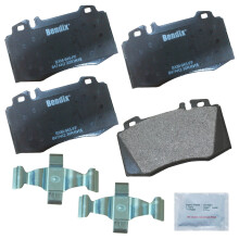 Bendix Priority1 CFM847AK2 Pσlmetaliczne przednie klocki hamulcowe do wybranych modeli Mercedes-Benz CL600 CLS500 E350 E550 S430 S500 SL500 SL550 SL5