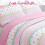 Conjunto de Cama Reversível em Algodão 100% com Rendas e Poás Rosa - Twin 2