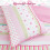 Conjunto de Cama Reversível em Algodão 100% com Rendas e Poás Rosa - Twin 5