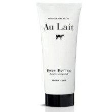 Szkockie drobne mydla au Lait Body Butter 7 uncji ze Szkocji przez szkockie wysmienite mydla
