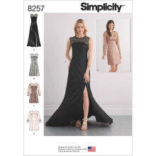 Simplicity 8257 Naaipatroon voor formele jurken en jurken voor speciale gelegenheden, maten 1422
