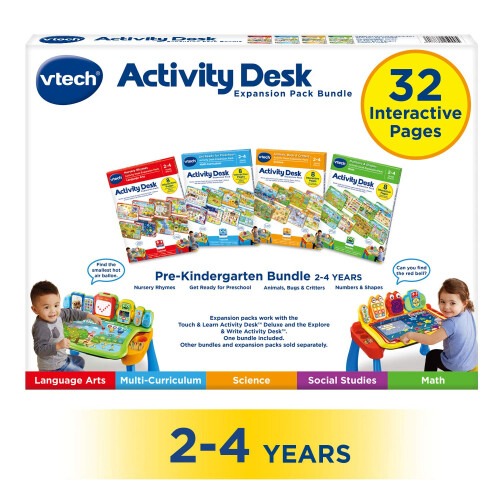 VTech ?a??t? ep??tas?? pa??t?? VTech Activity Desk 4 se 1 ??a p??-??p?a???e?? ??a