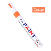 (Orange-1piece) GANA GN-110 Oily Paint Marker Pen Vehicle Car Scra