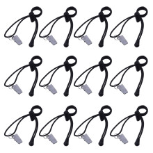 Achtergrondachtergrondclips houder voor foto-videostudio, 12 stuks, zwart