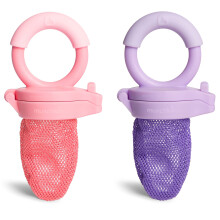 Munchkin Fresh Food Feeder, Korall/Lila, 2-pack (1 förpackning)