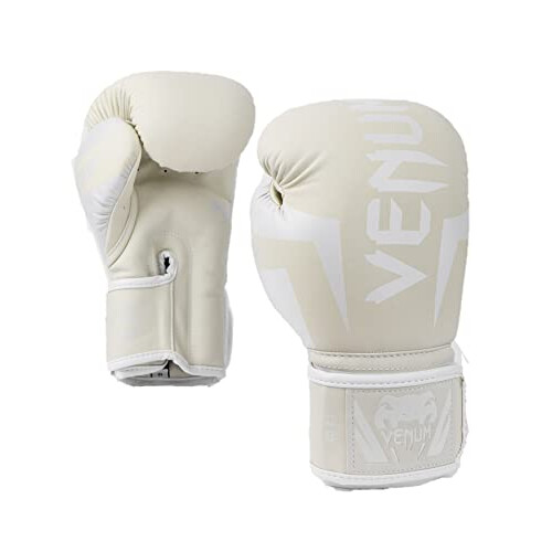 Guantes de boxeo Venum Elite - Blanco/Blanco - 10 oz 10 oz