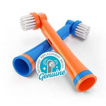 Têtes de brosse de remplacement pour brosse à dents électrique Brusheez 2 pièces (Buddy l'Ours)