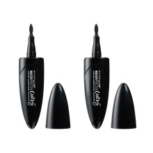 Maybelline New York Master Precise Curvy, Μαύρο, 2 Τεμάχια
