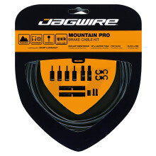 Jagwire Mountain Pro Complete Brake Cable Kit - Sort
