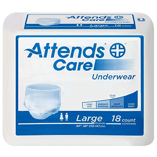 Attends Προστατευτικό εσώρουχο Attends Heavy Absorbency, μέγεθος Large Case των 72