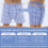 1-Pack Heren Navy Check Regular Absorptie Incontinentie 2-in-1 Boxers 2X (Taille 44-45) 3