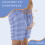1-Pack Heren Navy Check Regular Absorptie Incontinentie 2-in-1 Boxers 2X (Taille 44-45) 5