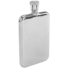 Southern Homewares Ultradunne, slanke premium roestvrijstalen fles 1,5 ounces Chroom