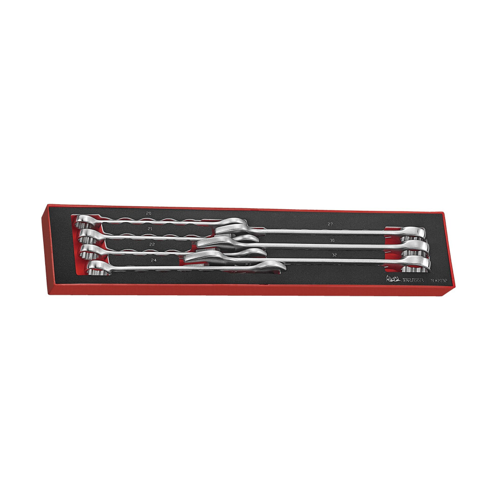 Teng Tools 7 Piece Metric Combination Wrench EVA Foam Set 20MM-32MM - TEX2032